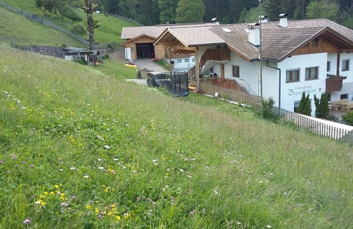 Meltina Apartment | Holiday Apartment "Boznermüllerhof-Sonnenblume" with Balcony and View into Nature