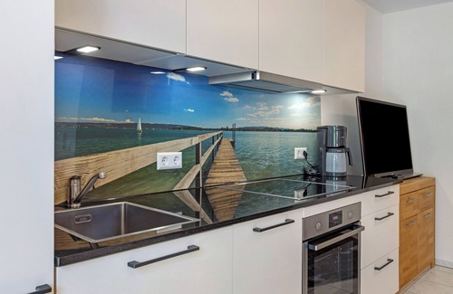 Gaienhofen Apartment | Holiday Apartment 'Bruttel' with Private Pool, Shared Terrace and Wi-Fi