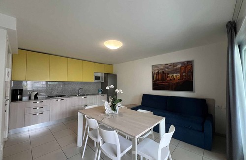 Lignano Sabbiadoro Apartment | Holiday apartment with balcony and air conditioning