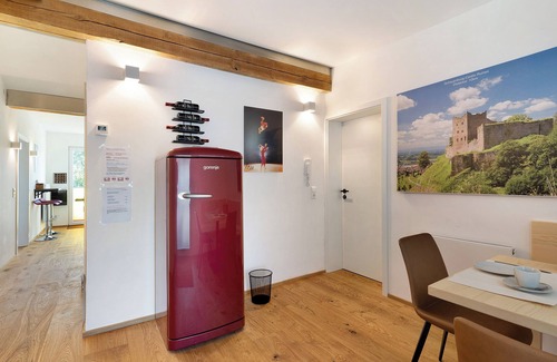 Renchen Apartment | Holiday Apartment "Wolf's Rheintal" with Balcony & Wi-Fi