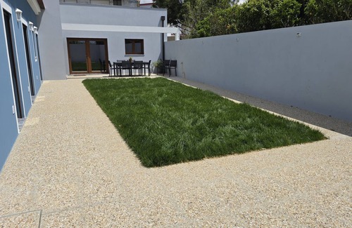 Atalaia House | Holiday Home 'Full House in Santa Bárbara' with Sea View, Private Terrace and Wi-Fi