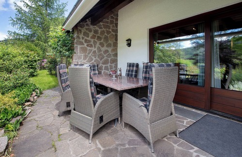 Todtmoos House | Holiday Home 'Amadeus Black Forest Mountain' with Mountain View, Private Terrace and Wi-Fi