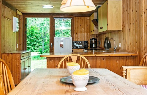 Fjellerup Strand House | Holiday home in Glesborg with terrace