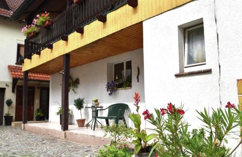 Gleichamberg House | Holiday home in Thuringia with private terrace use of a garden and pool