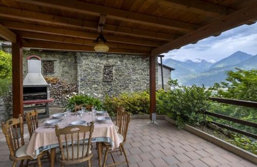 Traona House | Holiday Home Moncucco Mountain Home by Interhome