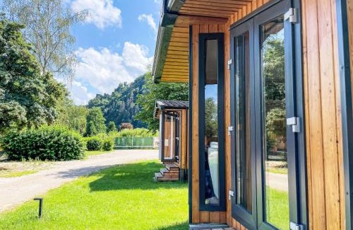 Riedenburg House | Holiday Home Tiny Haus Drei Burgen by Interhome
