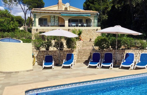Moravit House | Holiday house in Moraira with beautiful sea views, private pool, internet, A/C