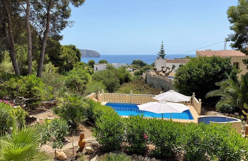 Moravit House | Holiday house in Moraira with beautiful sea views, private pool, internet, A/C