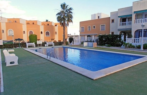 Torrevieja House | Holiday House 'Torre Mata' with Terrace, Shared Pool & Balcony