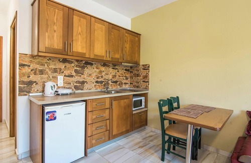 Arillas Apartment | Holiday Studio 'Mirage Arillas Studio Type C16' next to Beach with Balcony, Shared Pool & Wi-Fi