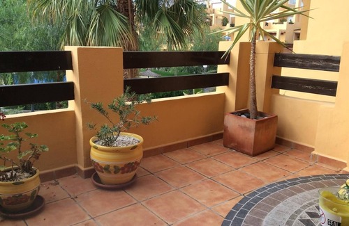 Puerto Rey Apartment | Homely Apartment in El Faro with Pool, Terrace, Balcony, A/C & Wi-Fi
