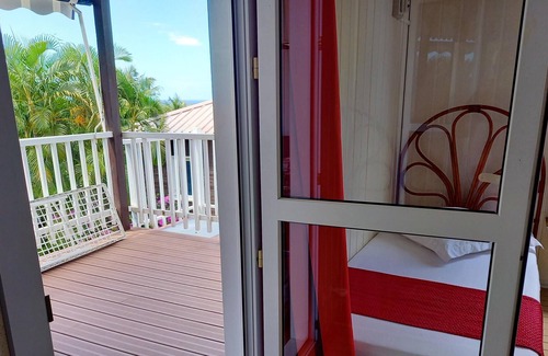 Bouillante House | Homerez - 150 m away from the beach! Beautiful bungalow for 4 ppl. at Bouillante