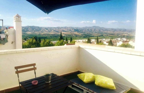 Cartama Apartment | Homerez - Apt in Cártama, terrace.