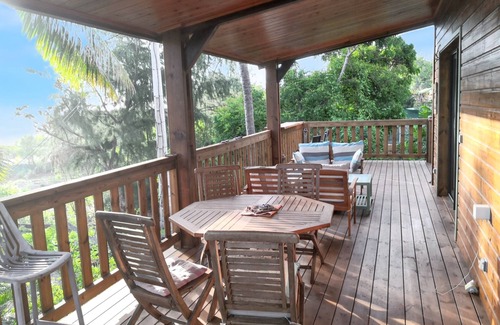 Piton Saint-Leu Ski Chalet | Homerez - Family Chalet in Saint-Leu with Sea and Mountain Views