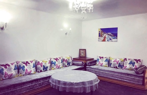 Restinga Smir Apartment | Homerez - Spacious Apartment in Fnideq with Terrace and Garden