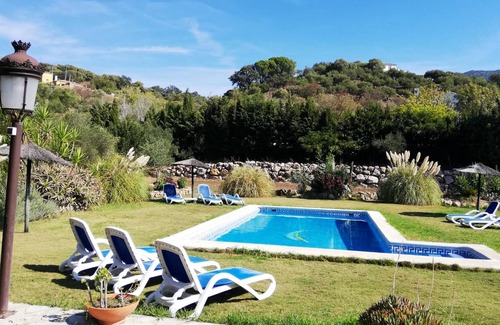 Ubrique Villa | Homerez - Villa for 16 ppl. with swimming-pool, garden and terrace at Ubrique