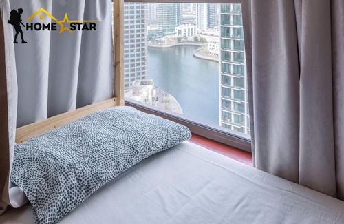 Dubai Marina Hostel | HOMESTAR, Jumeirah Beach Hostel - JBR - Pool, Beach, Metro