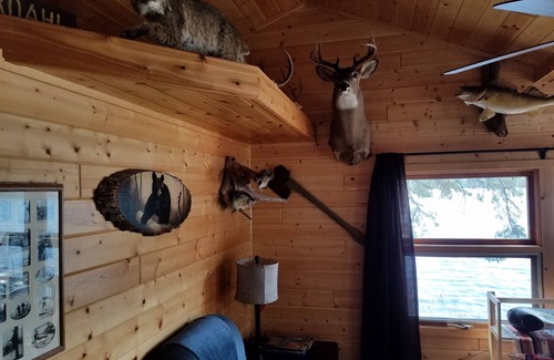 Outing Cabin | HONEYMOON CABIN FOR RENT ON BEAUTIFUL LAKE ROOSEVELT.