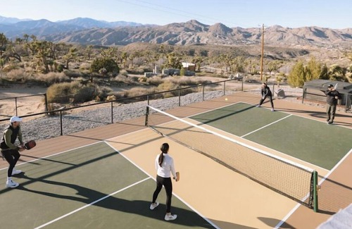 Yucca Valley House | Hoopa House by Fieldtrip | Pickleball + 2 Pools