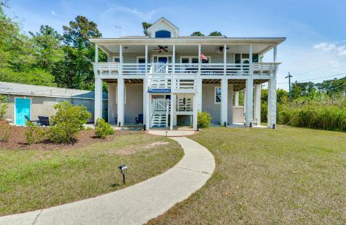 Colington House | Hot Tub and Bay Views Outer Banks Home