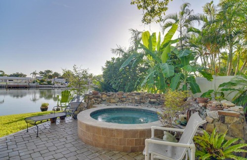 Vina Del Mar Island House | Hot Tub and Boat Dock St Pete Beach Paradise