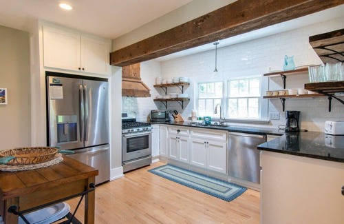 North Chatham House | Hot Tub, Fenced Yard & Dog Friendly