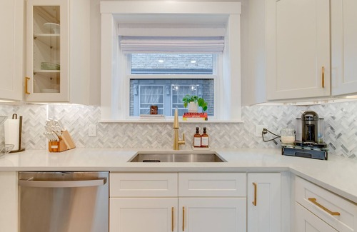 City Park West House | Hot Tub, Fire Pits: Ideally Located Denver Home!