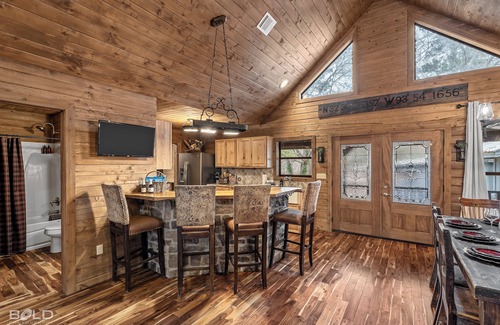 Shreveport House | Hot tub, Lakefront Lodge on Emerald Isle with Kayaks & Canoes, Fire Pit & Grill
