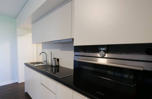 Doese Apartment | Hotel apartment Westblick - 3rd floor with balcony and sauna in the house