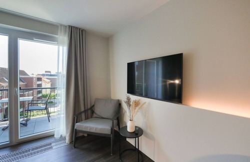 Doese Apartment | Hotel apartment Westblick - 3rd floor with balcony and sauna in the house