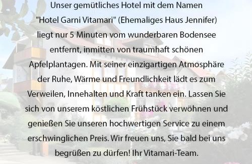 Wasserburg House | Hotel Garni Vitamari