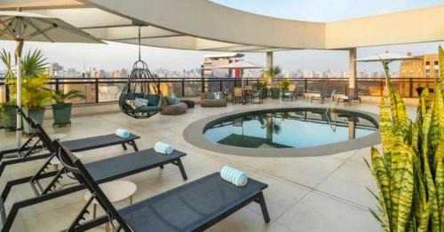 Itaim Bibi Apartment | Hotel The Capital Flat Luxo Itaim Bibi