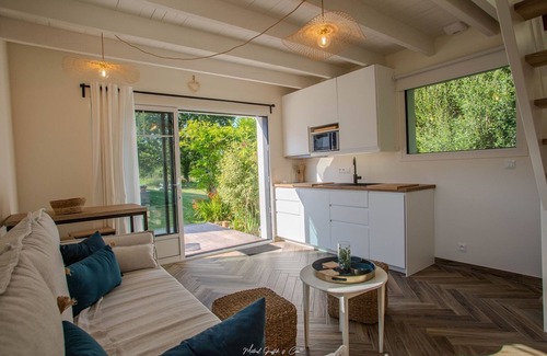 Penvenan Ski Chalet | House 300 m from the sea with garden