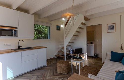 Penvenan Ski Chalet | House 300 m from the sea with garden