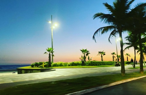 Mirim House | House 50 meters from the Beach!!! Garage and barbecue!!!