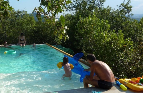 Les Vans House | House 8 pers. with private pool in a beautiful natural environment