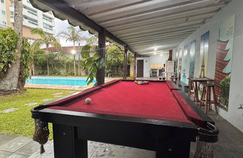 Mongagua House | House in front of the sea in Mongagua. Spacious for the whole family
