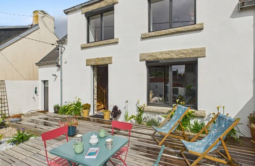 Guilvinec Ski Chalet | House for 6 rated 3* - Terrace - Guilvinec