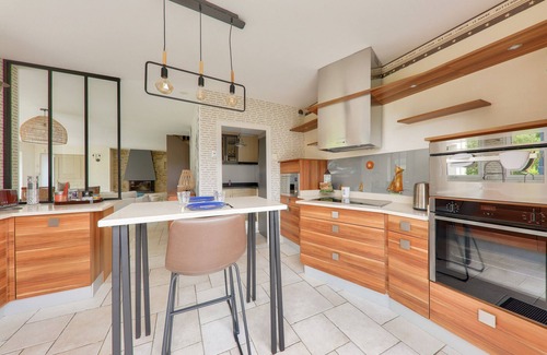 Saint-Gildas-de-Rhuys Ski Chalet | House for 8 - Centre St Gildas - Nice garden