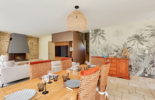 Saint-Gildas-de-Rhuys Ski Chalet | House for 8 - Centre St Gildas - Nice garden