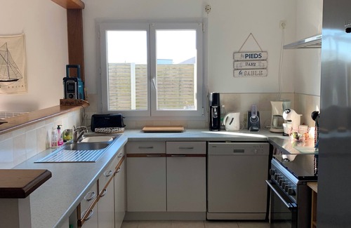La Bouillie House | House les sables d'or les pins, plurien 2mn from the beach with garden