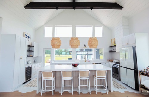 Town of Delaware House | House on the Hill: Modern Retreat with Sauna, Hot Tub + Fire Pit