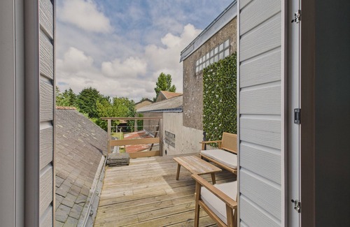 La Baule-Escoublac Ski Chalet | House w/garden & terrace – 6 adults/2 kids