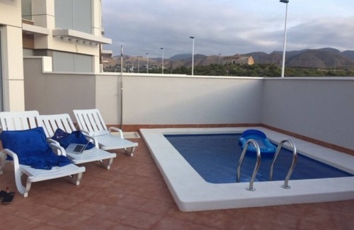 Puerto de Mazarron House | House with terrace and pool, near the beach and harbor