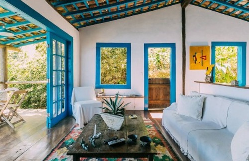 Praia de Borrifos House | Houses on the coast for two-four people. Spectacular sea view!