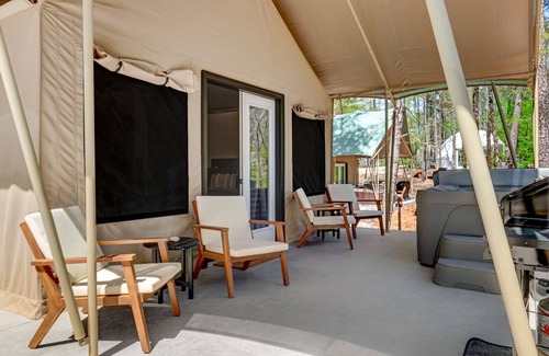 Mid America Apartment | Hunter Luxury Glamping Tent Suite at Starlight Haven Resort