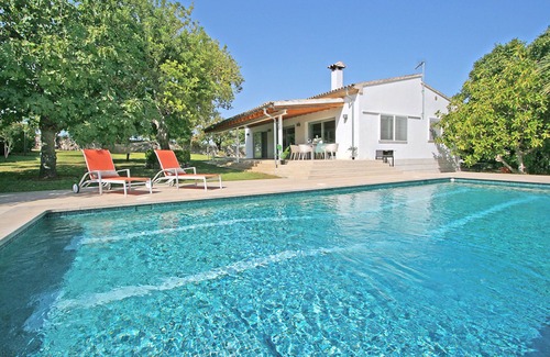 Llubi House | Ibizan style, large pool, modern facilities, garden, central location