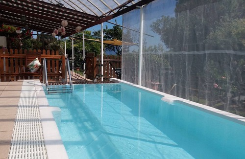 Pieve Ligure Apartment | ideal for 4-5 people, facing the sea, + Garden, private sheltered outside & pool