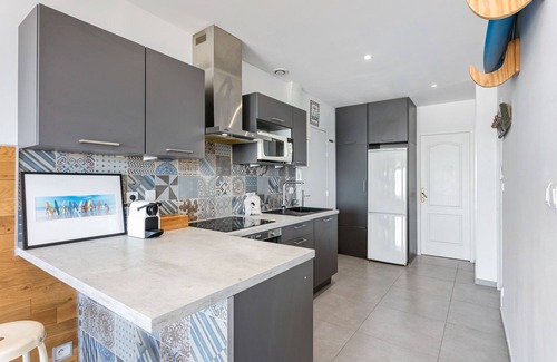 Palavas-les-Flots Apartment | Ideal in Palavas: AC, terrace, direct beach access☀