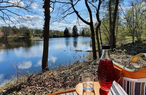 Grabstederfeld Cottage | Idyllic house with 85 sqm of living space right on the lake with optional hot tub